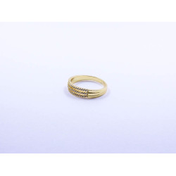 Three-Line Ring Band
