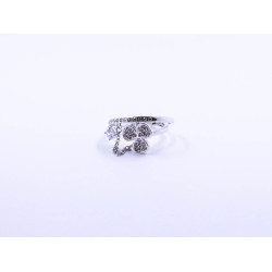 Clover and Band Chain Ring Set