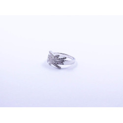 X-Design and Lines Ring