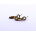 Elegant Stone Drop Earrings (Available in Pink, Red, Topaz-style, and Citrine-style colors)