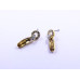 Elegant Stone Drop Earrings (Available in Pink, Red, Topaz-style, and Citrine-style colors)
