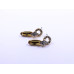 Elegant Stone Drop Earrings (Available in Pink, Red, Topaz-style, and Citrine-style colors)