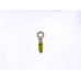 Elegant Stone Drop Earrings (Available in Pink, Red, Topaz-style, and Citrine-style colors)