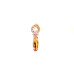Elegant Stone Drop Earrings (Available in Pink, Red, Topaz-style, and Citrine-style colors)