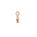Elegant Stone Drop Earrings (Available in Pink, Red, Topaz-style, and Citrine-style colors)
