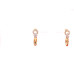 Elegant Stone Drop Earrings (Available in Pink, Red, Topaz-style, and Citrine-style colors)