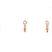 Elegant Stone Drop Earrings (Available in Pink, Red, Topaz-style, and Citrine-style colors)