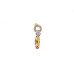 Elegant Stone Drop Earrings (Available in Pink, Red, Topaz-style, and Citrine-style colors)