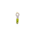 Elegant Stone Drop Earrings (Available in Pink, Red, Topaz-style, and Citrine-style colors)