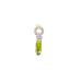 Elegant Stone Drop Earrings (Available in Pink, Red, Topaz-style, and Citrine-style colors)