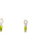 Elegant Stone Drop Earrings (Available in Pink, Red, Topaz-style, and Citrine-style colors)