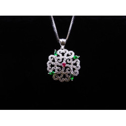 Floral Inspired Pendant Necklace