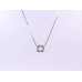 Real Silver 3-D Cross Box Charm