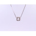 Real Silver 3-D Cross Box Charm