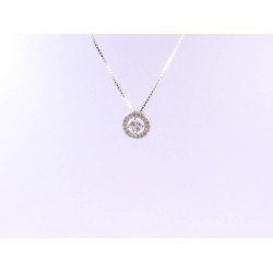 Real Silver 3-D Shield Pendant Necklace