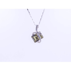 Wrapped Stone Necklace