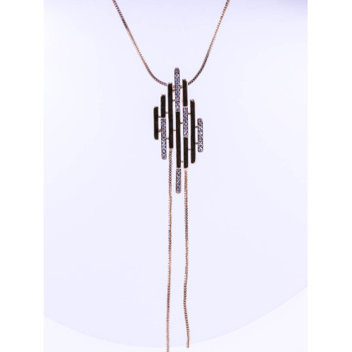 Assymetrical Tassel Necklace
