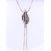 Assymetrical Tassel Necklace