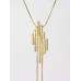 Assymetrical Tassel Necklace