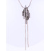 Assymetrical Tassel Necklace