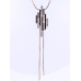 Assymetrical Tassel Necklace