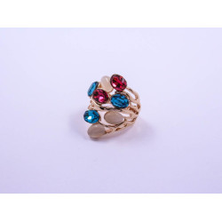 Multi-colored Gem Ring