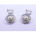 White Pearl Pendant and Earrings Set