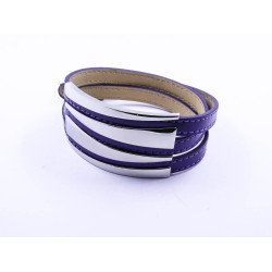 Wraparound Leather Bracelet