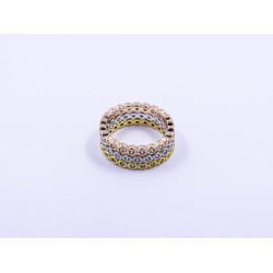 Tri-Color Ring Band Set